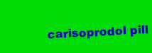 CARISOPRODOL PILL